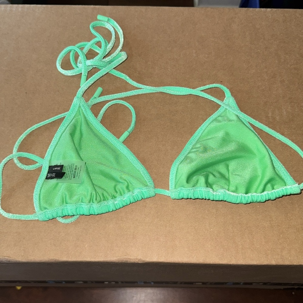 Triangl Swimwear lime Bikini Top - Picture 4 of 4